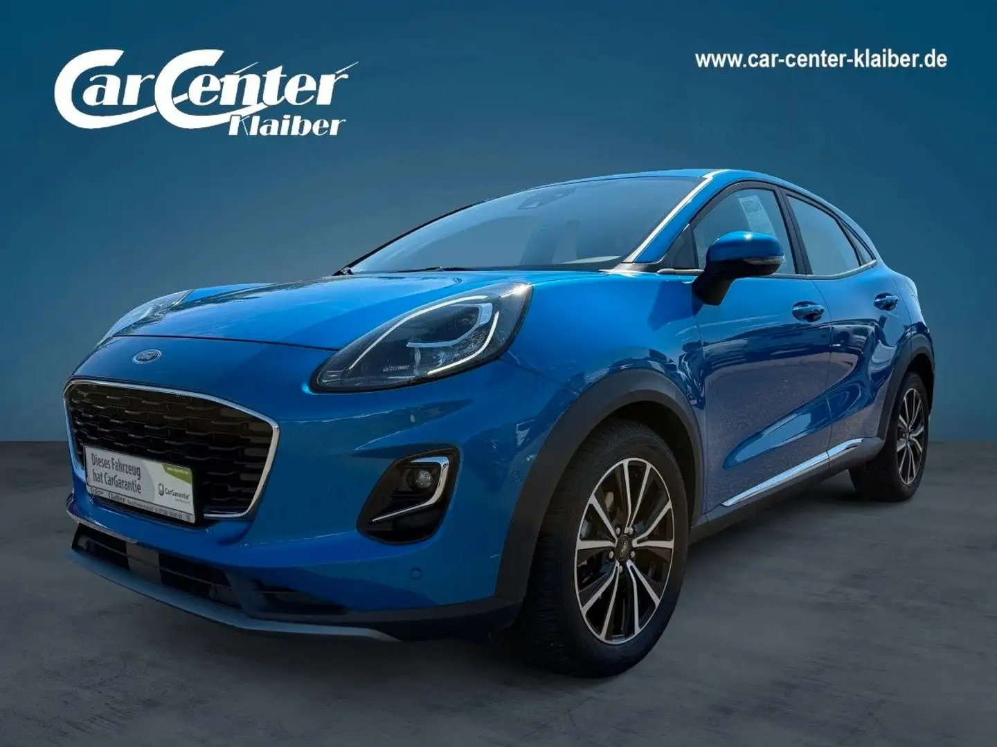 Ford Puma Titanium Autom.+Allwetterr.+Navi+Winter-P.+ Bleu - 1