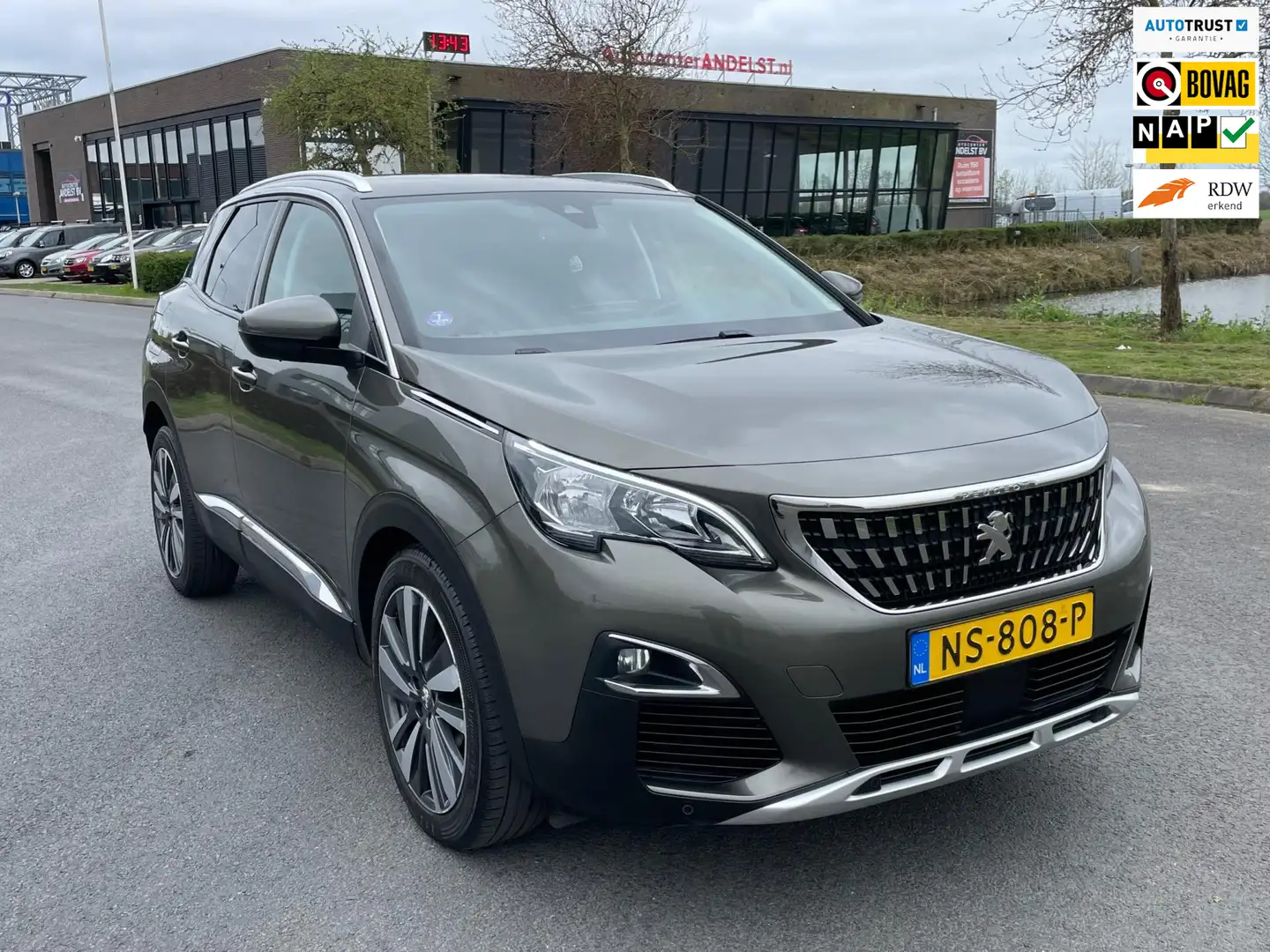Peugeot 3008 1.2 PureTech Première, Trekhaak, Cam. Cruise, 1e e Grijs - 1