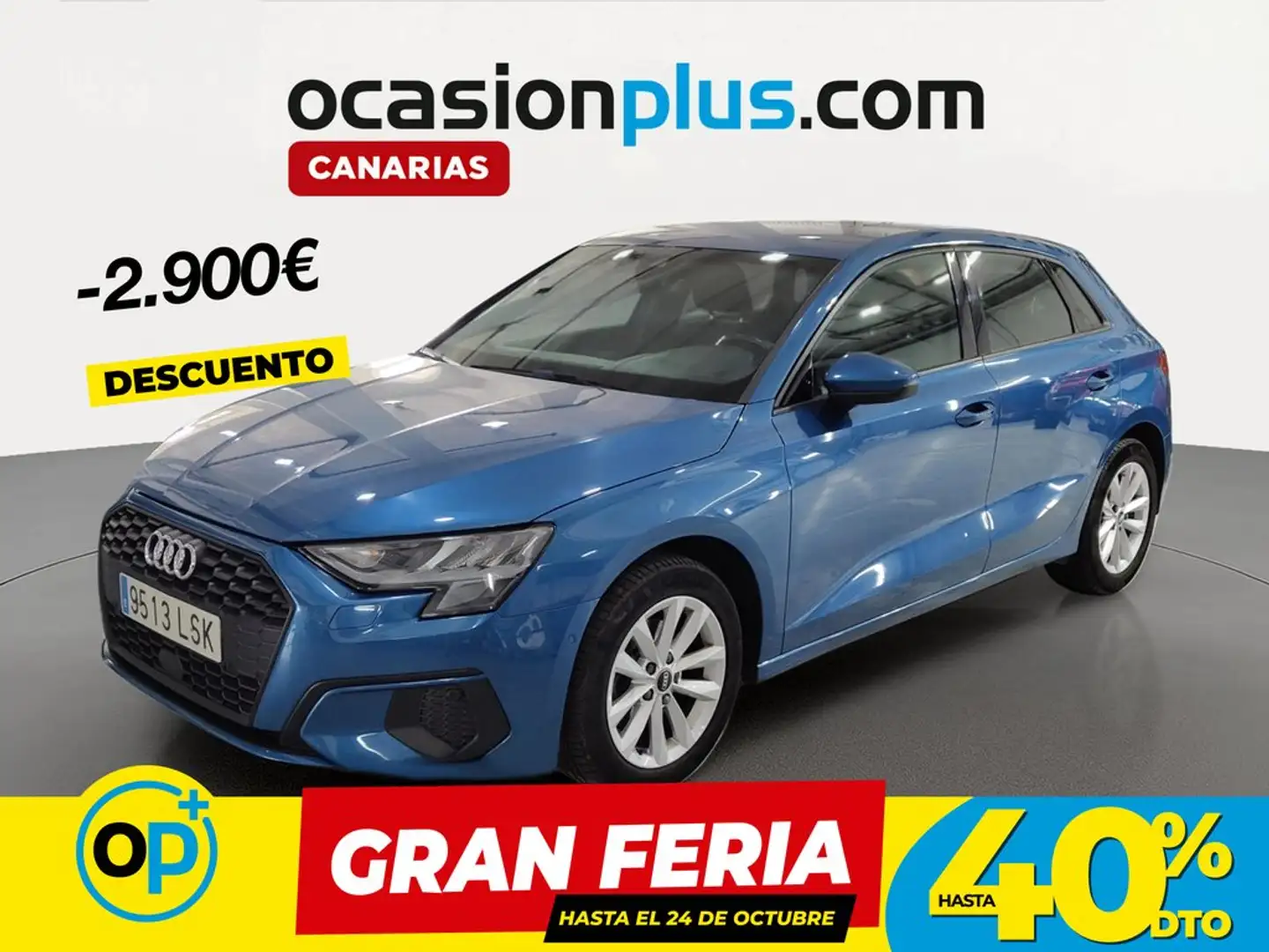 Audi A3 Sportback 30 TFSI Azul - 1
