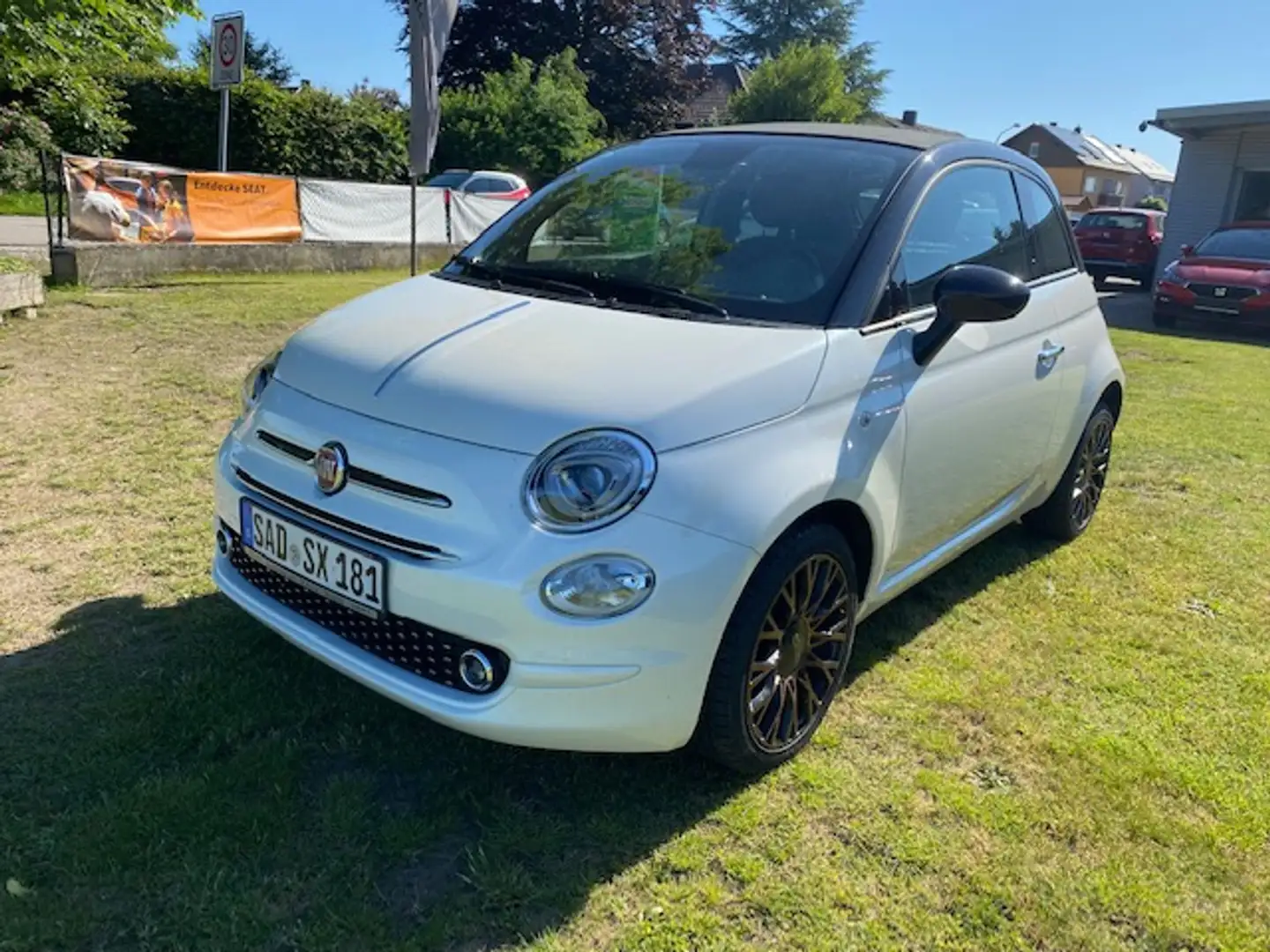 Fiat 500C 500 C 0.9 TwinAir Lounge Weiß - 1