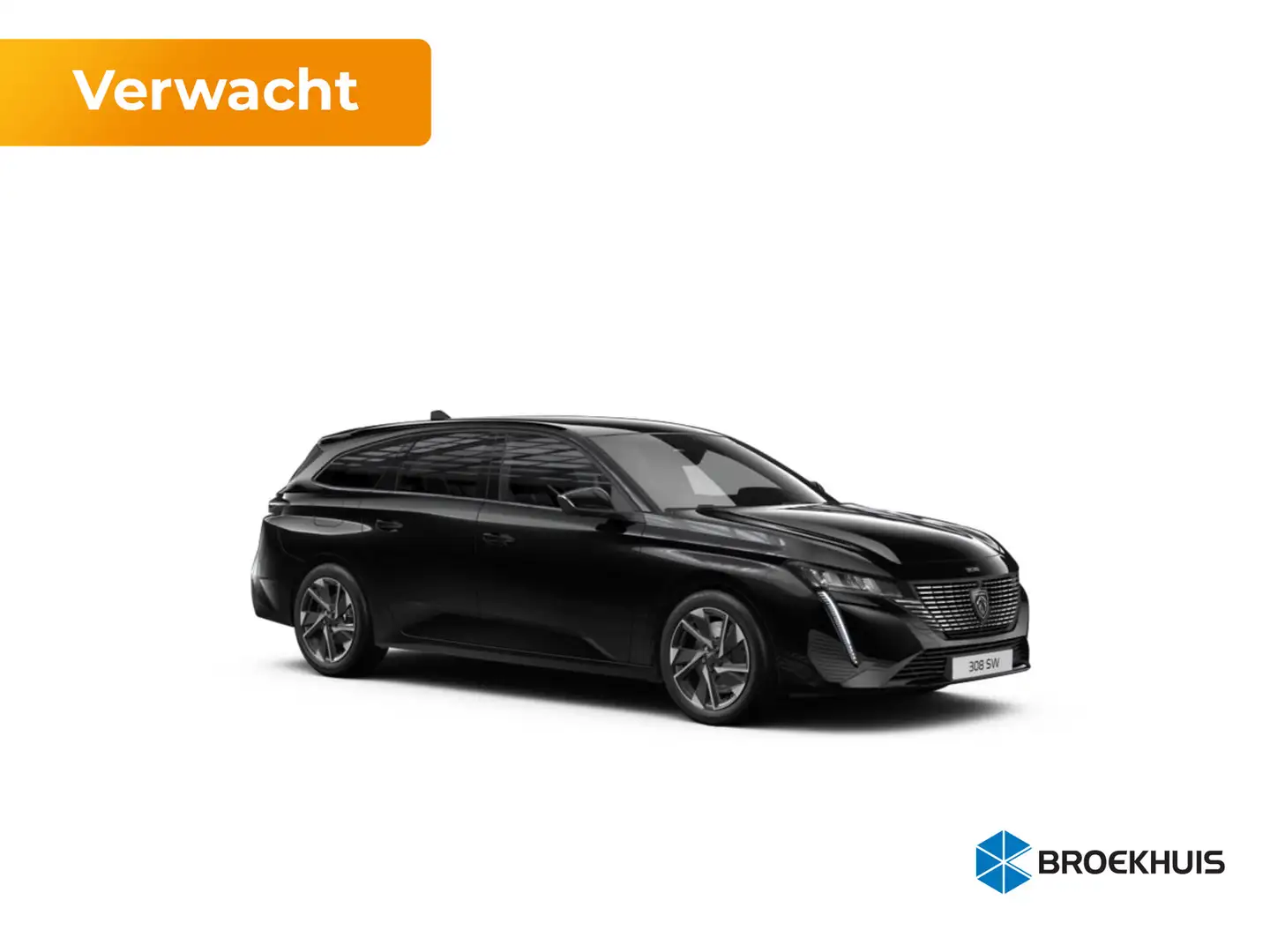 Peugeot 308 Allure | 17" lichtmetalen velgen 'HALONG' | Achter Zwart - 1