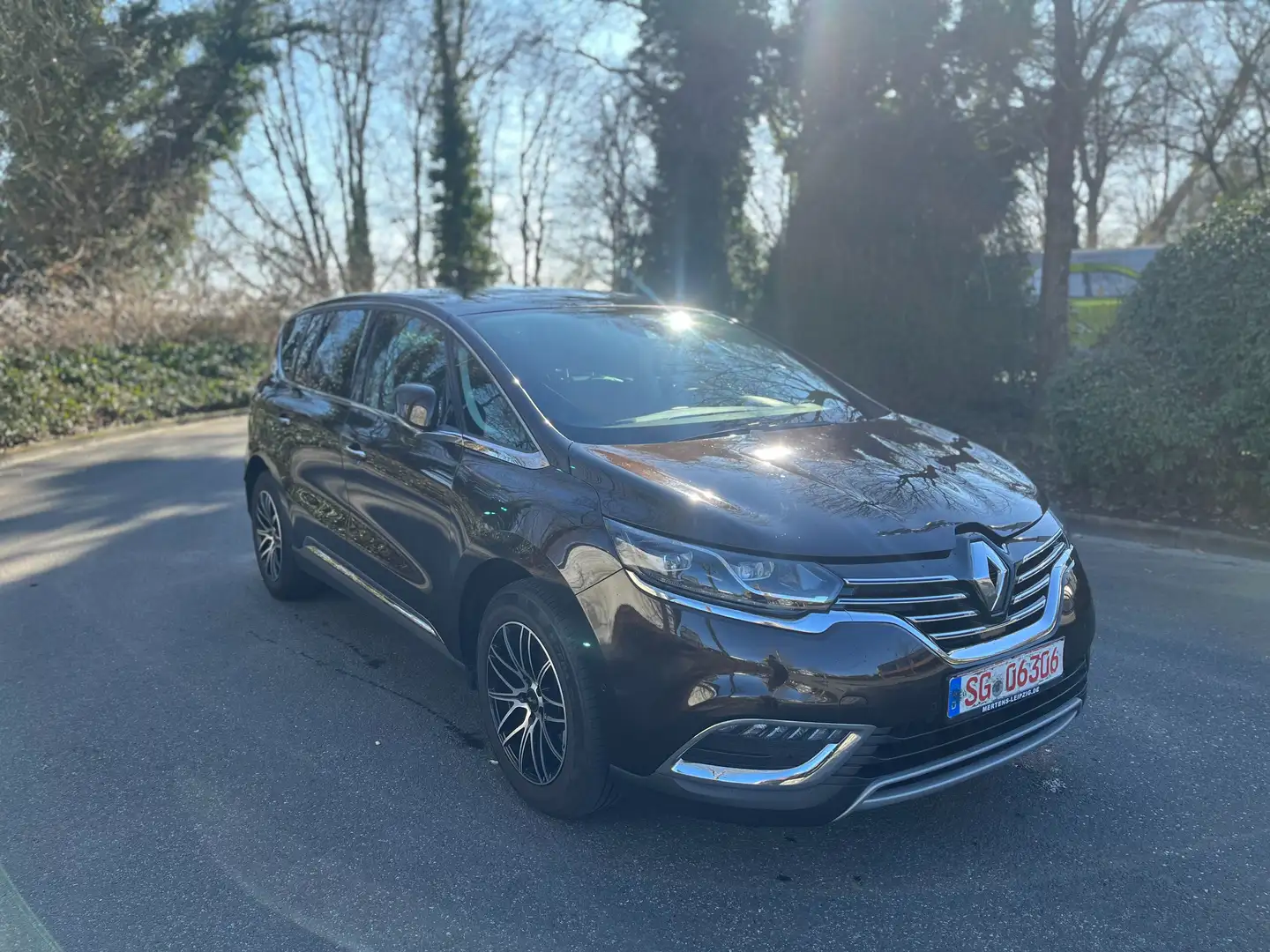 Renault Espace 1.6 dCi Intens 7 Sitzer / Automatik /Kamera /Leder Коричневый - 2