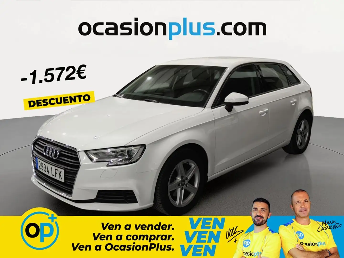Audi A3 Sportback 30 TDI 85kW Blanco - 1