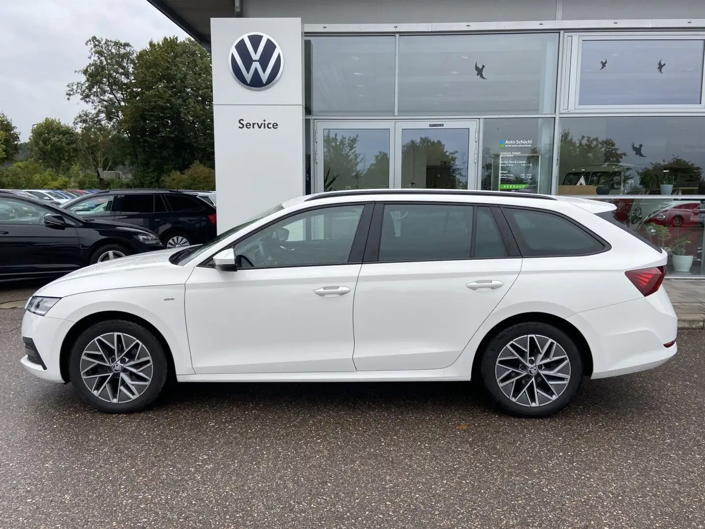 Skoda Octavia Combi 2.0 TDI DSG 17"+NAVI-COLUMBUS+LED+ Weiß - 2