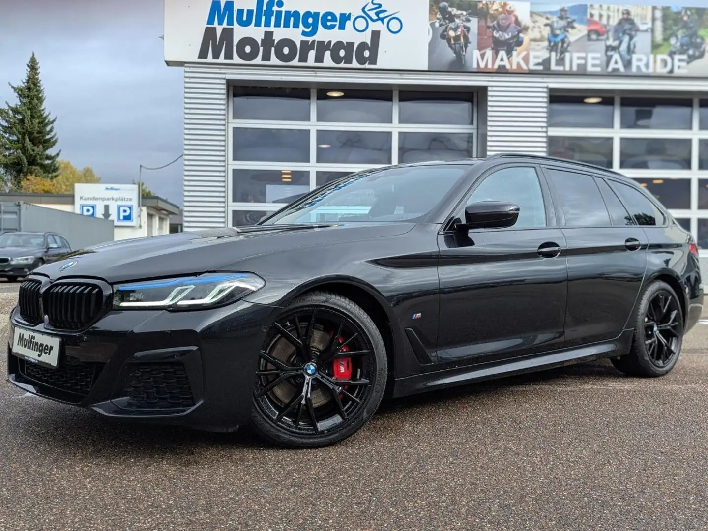 BMW 520 d xDr.T.M Sport HUD Kamera Laser Lenkh.AHK19" Noir - 2