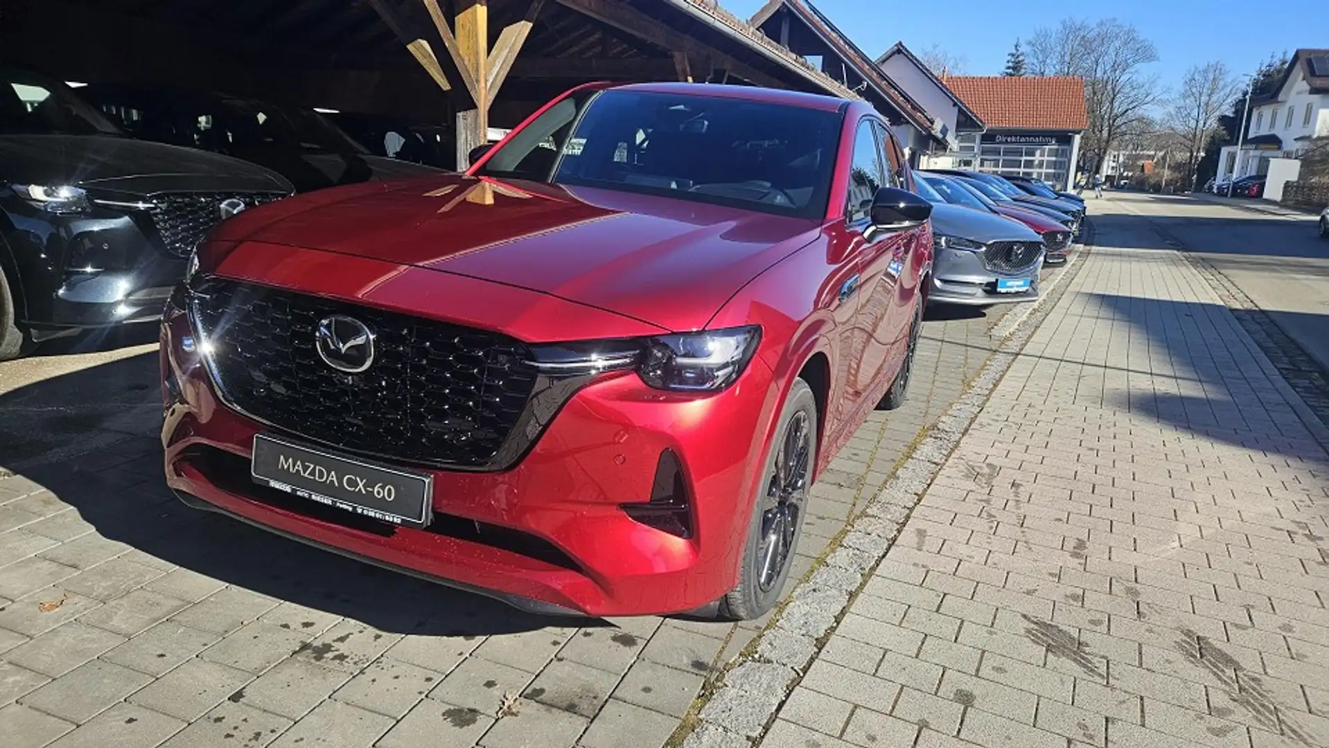 Mazda CX-60 als Homura Rot - 2