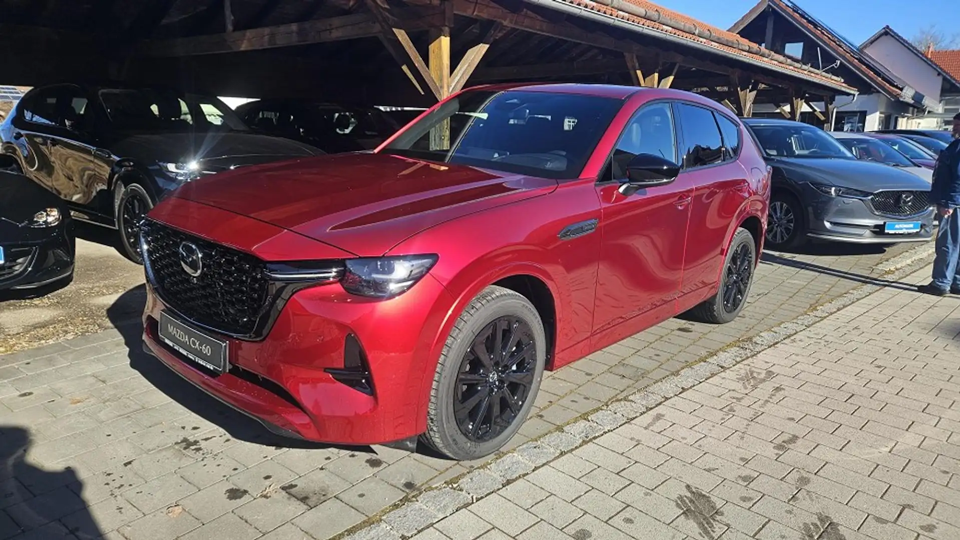 Mazda CX-60 als Homura Rot - 1
