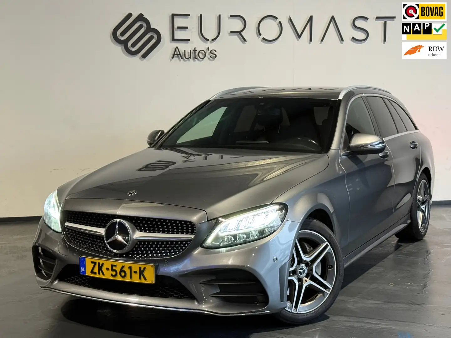 Mercedes-Benz C 180 Estate Business Solution AMG Automaat Navi Cruise Gris - 1