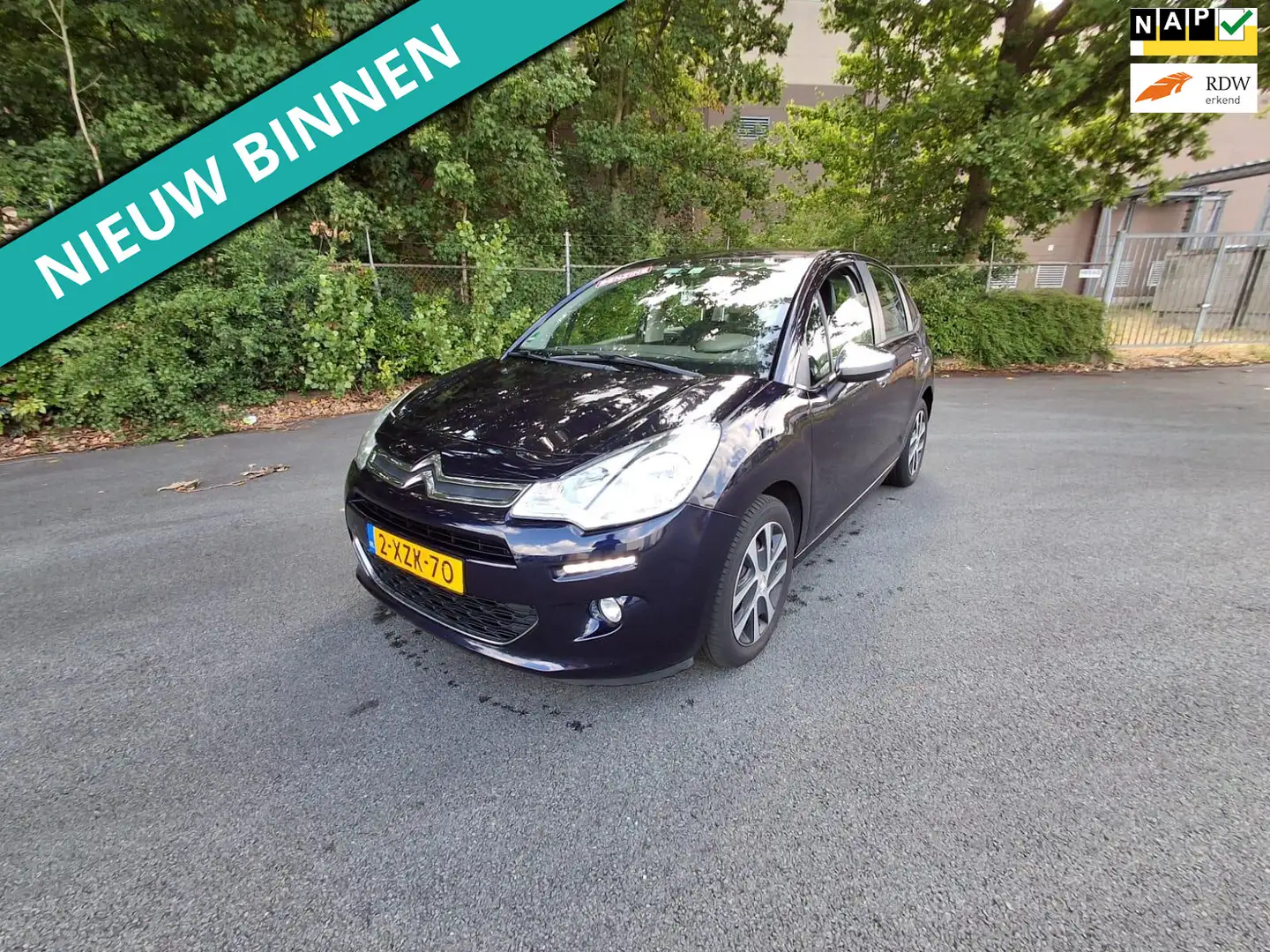Citroen C3 1.2 PureTech Collection LEUKE AUTO RIJDT EN SCHAKE Blauw - 1