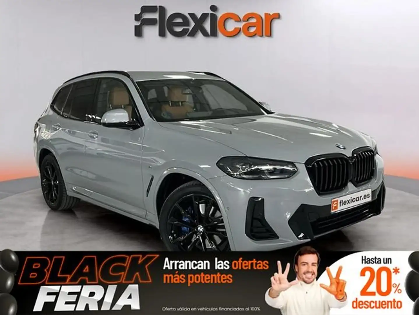 BMW X3 xDrive20d Gris - 1