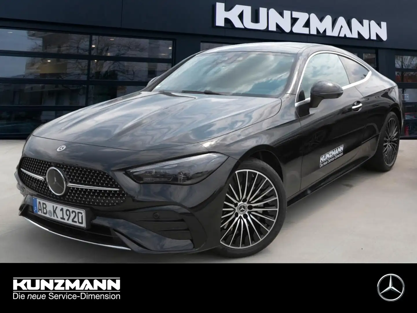 Mercedes-Benz CLE 220 d Coupé AMG Distronic Panorama 360° AHK Schwarz - 1