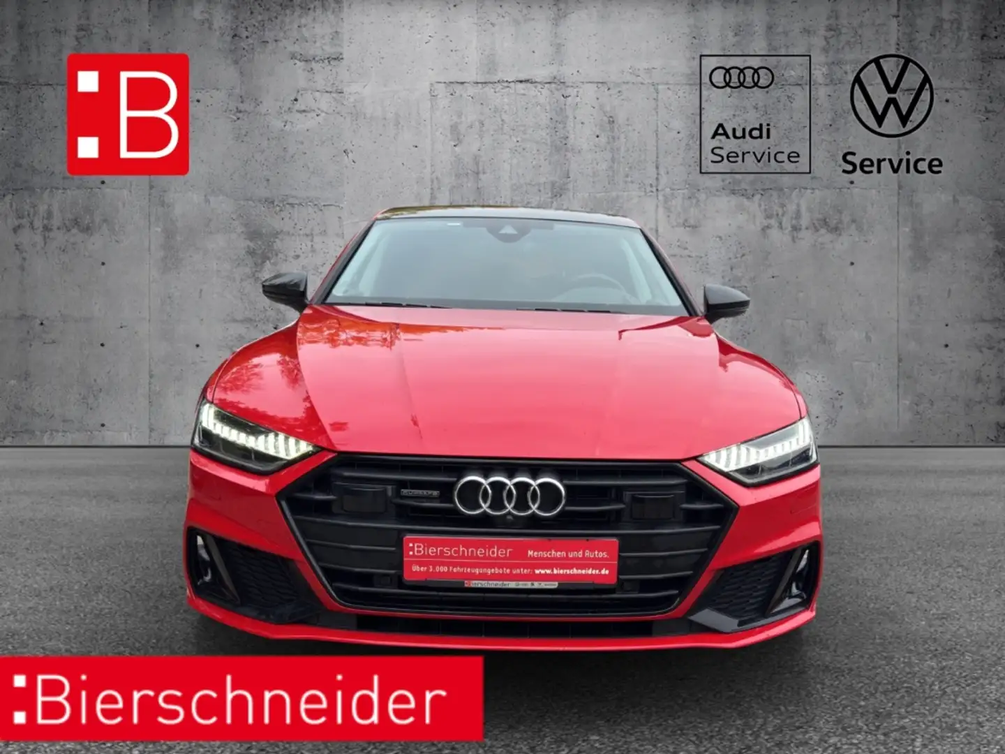Audi A7 Sportback 55 TFSI e qu. S tronic line MATRIX B&O P Rouge - 2