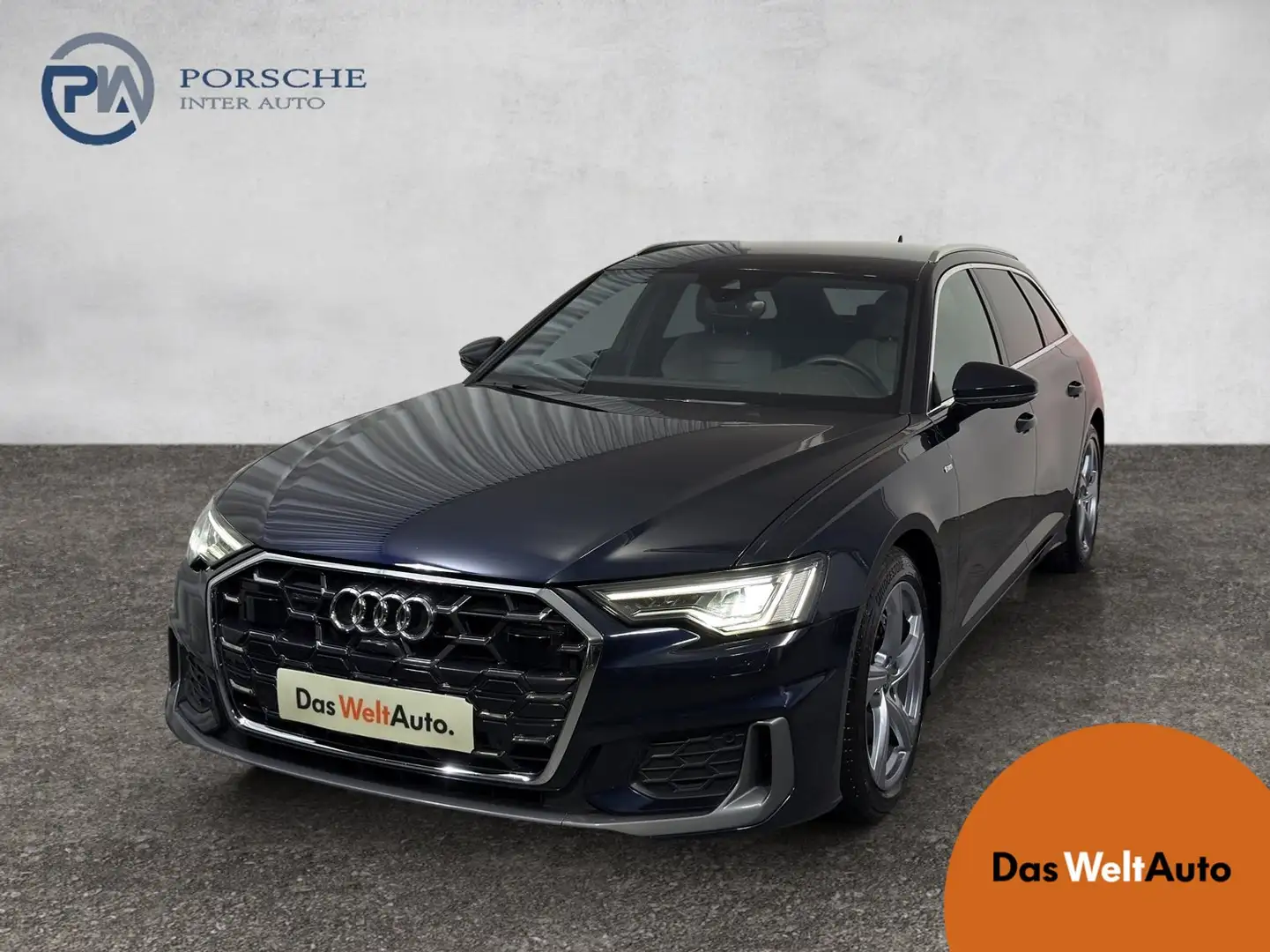 Audi A6 45 TDI quattro S line Bleu - 1