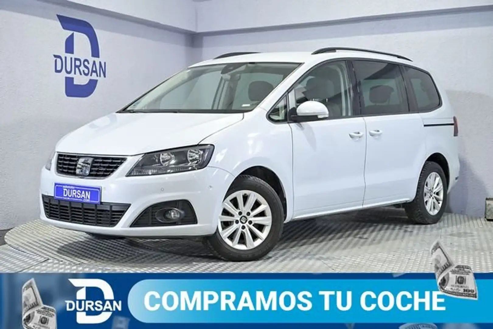 SEAT Alhambra 1.4 TSI S&S Style DSG 7 plazas Blanco - 1