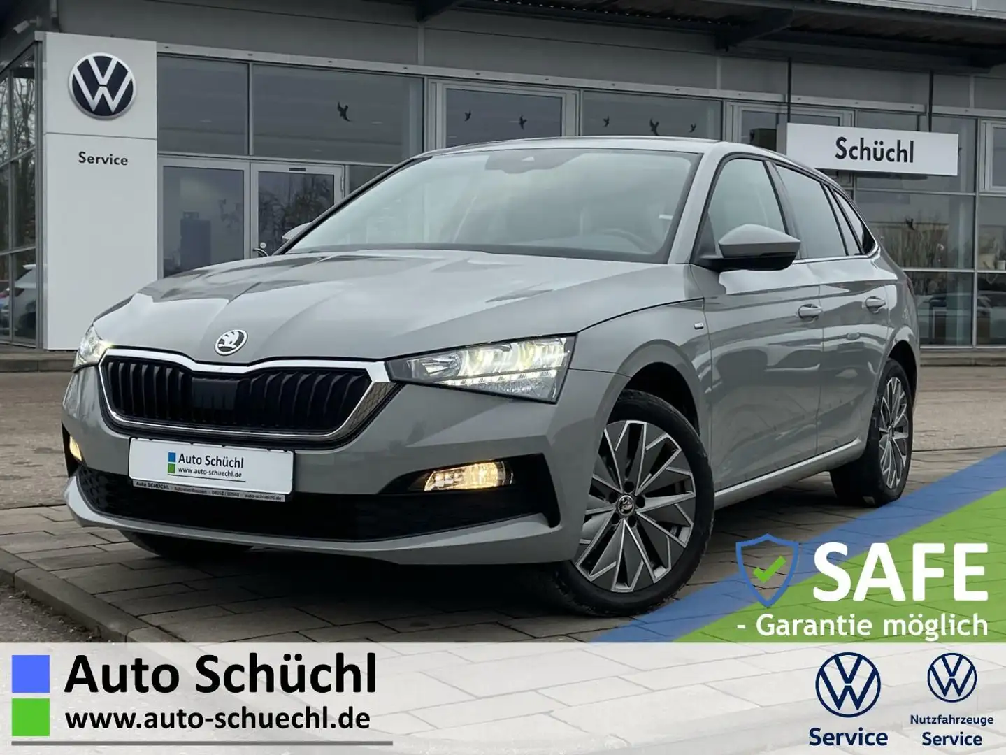 Skoda Scala 1.0 TSI CLEVER 17"+SMART-LINK+LED+DAB+LANE Gris - 1