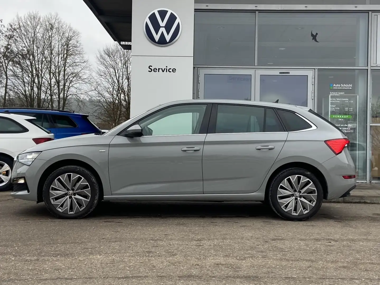 Skoda Scala 1.0 TSI CLEVER 17"+SMART-LINK+LED+DAB+LANE Gris - 2