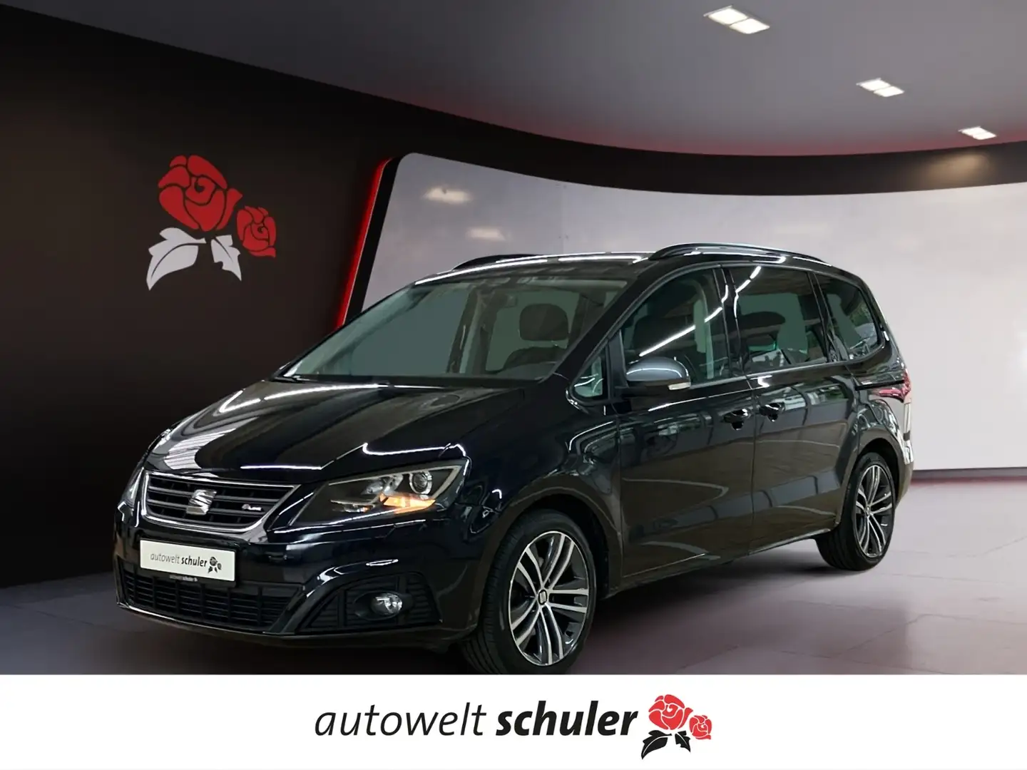 SEAT Alhambra 1.4 TSI DSG FR 7-Sitzer Xenon Navi Rfk SHZ Schwarz - 1