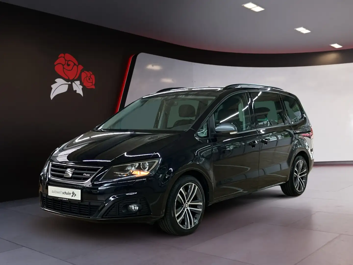 SEAT Alhambra 1.4 TSI DSG FR 7-Sitzer Xenon Navi Rfk SHZ Schwarz - 2