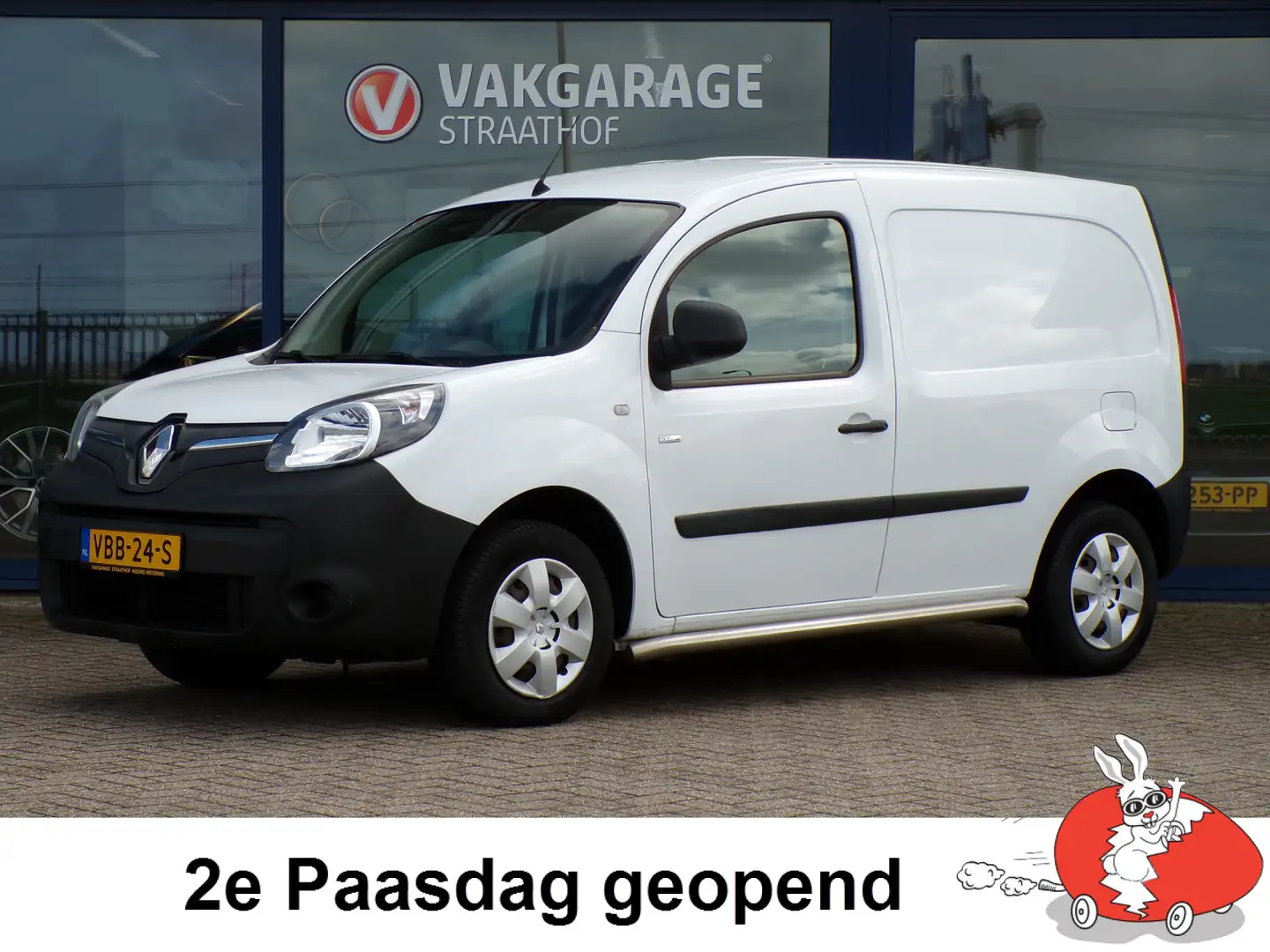 Renault Kangoo Z.E. incl. Accu / Schuifdeur rechts / Airco / Navigatie Blanco - 1