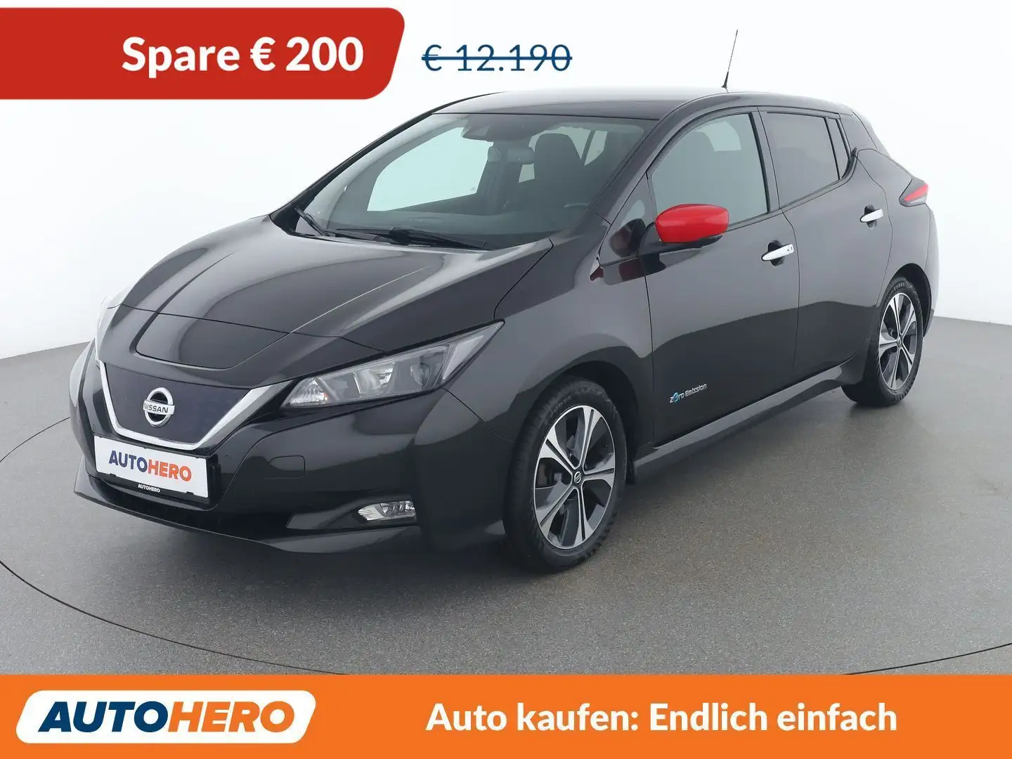 Nissan Leaf electric drive 110 kW 2 Zero Edition Schwarz - 1