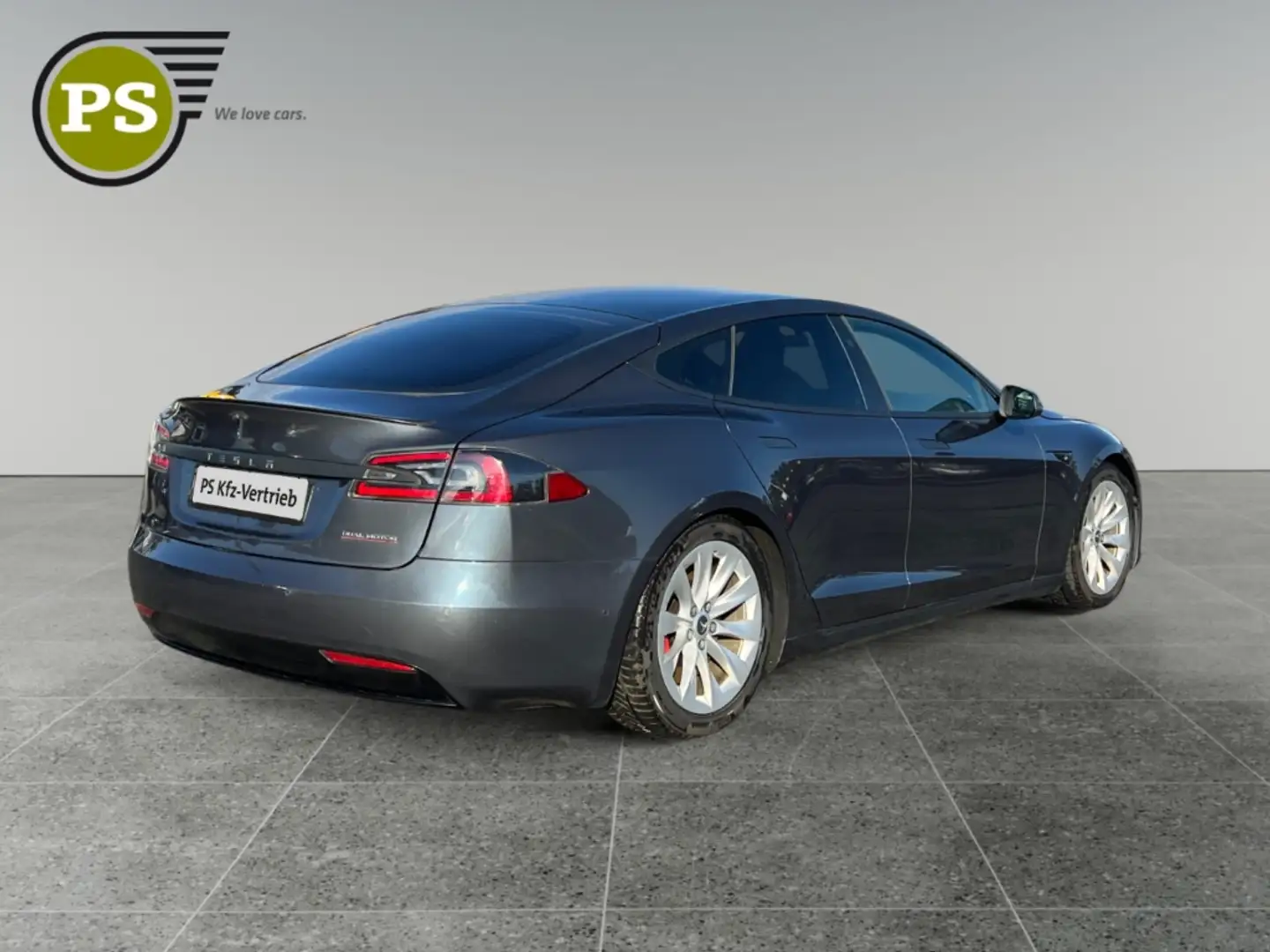 Tesla Model S Performance Luftfederung Panorama Navi LED Mehrzon Gris - 2