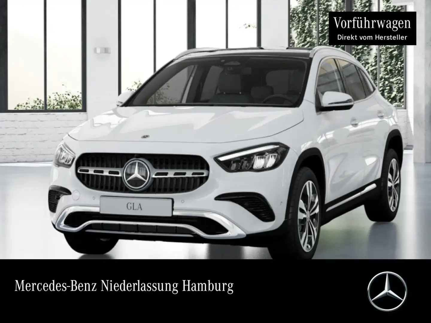 Mercedes-Benz GLA 200 PROGRESSIVE+PANO+360°+AHK+LED+TOTW+7G Weiß - 1