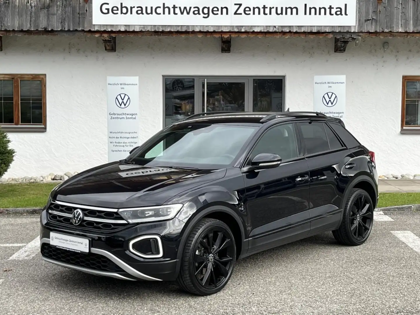 Volkswagen T-Roc 1,5 TSI Style DSG (AHK+Navi+Black Style) Klima Schwarz - 2