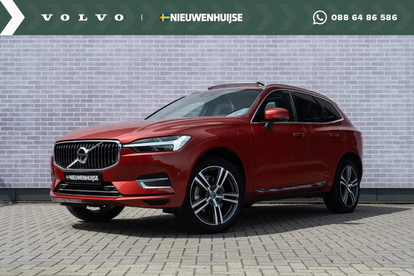 Volvo XC60 T6 AWD Plug-in Hybrid Inscription | Trekhaak | Key Rood - 1