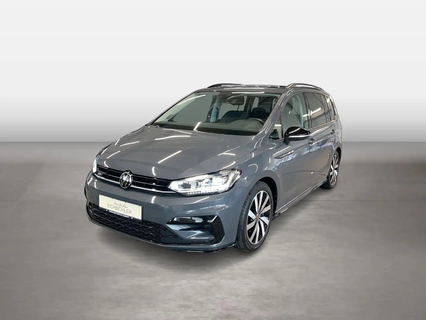 Volkswagen Touran 2.0 TDI DSG Highline R-Line ACC SHZ SpurH Grijs - 1