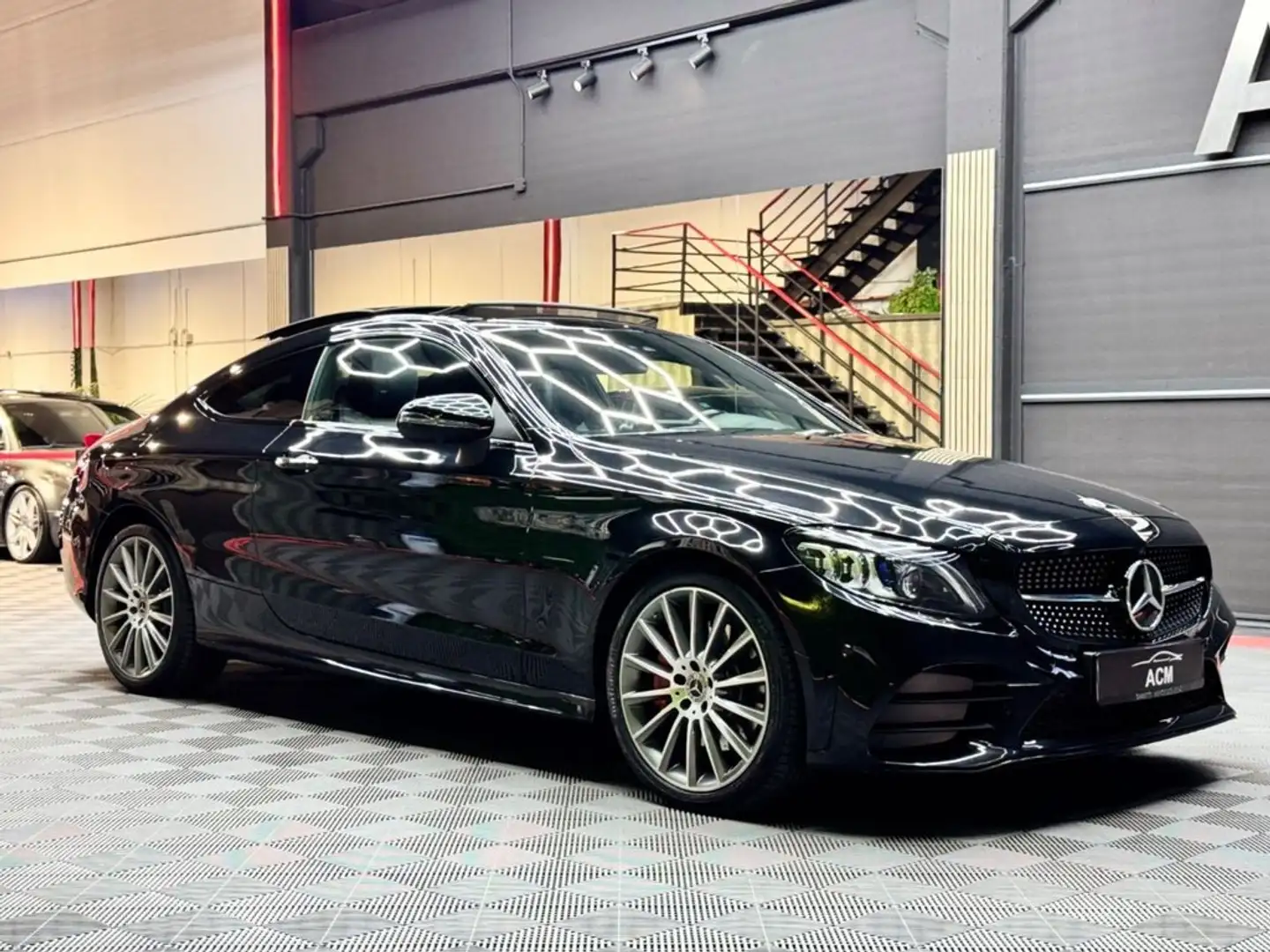 Mercedes-Benz C 300 Coupé Negro - 2