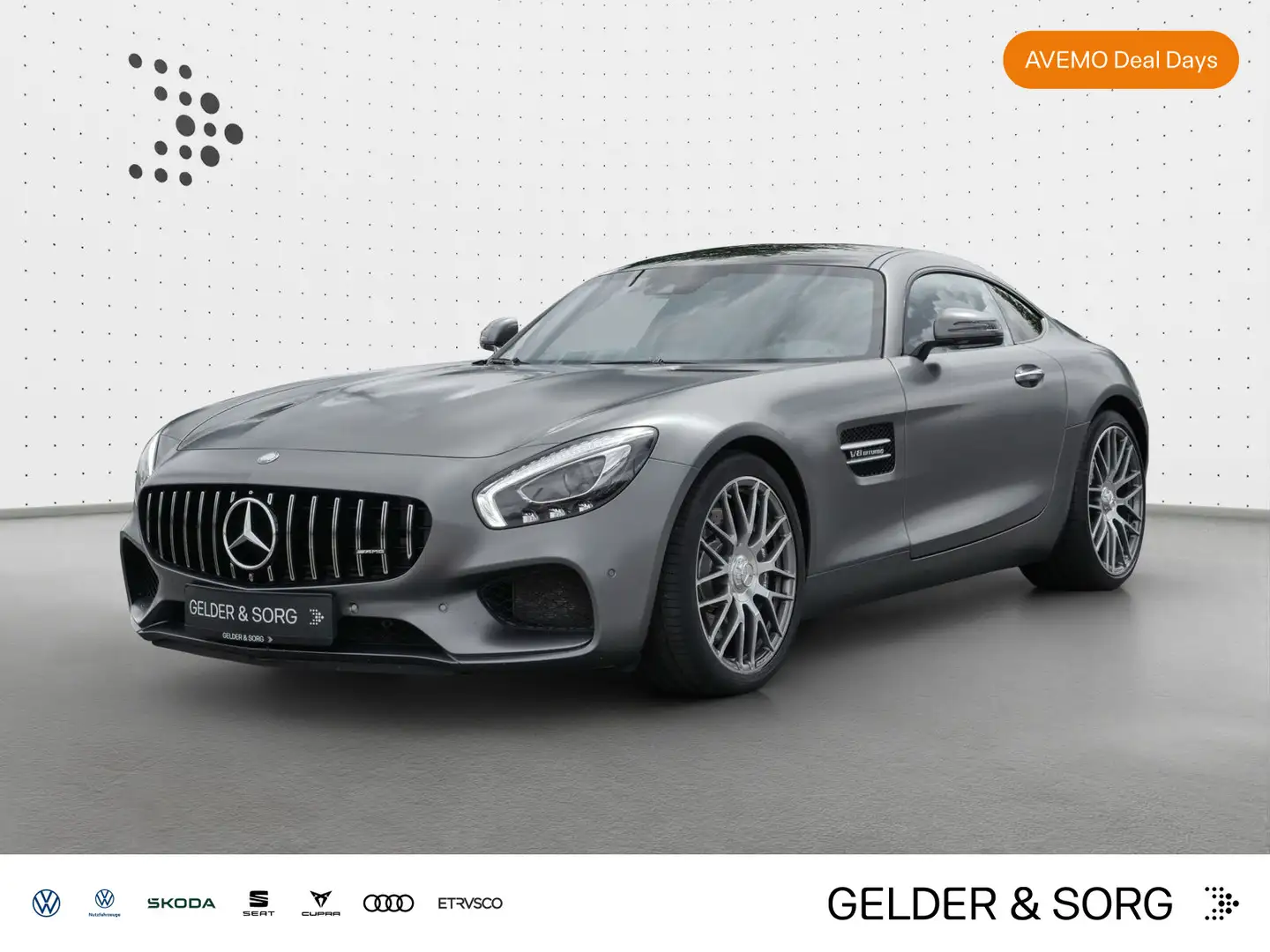 Mercedes-Benz AMG GT V8 Burm*Pano*Perf-Abgas*20Z*RFK*Mattlack* Gris - 1