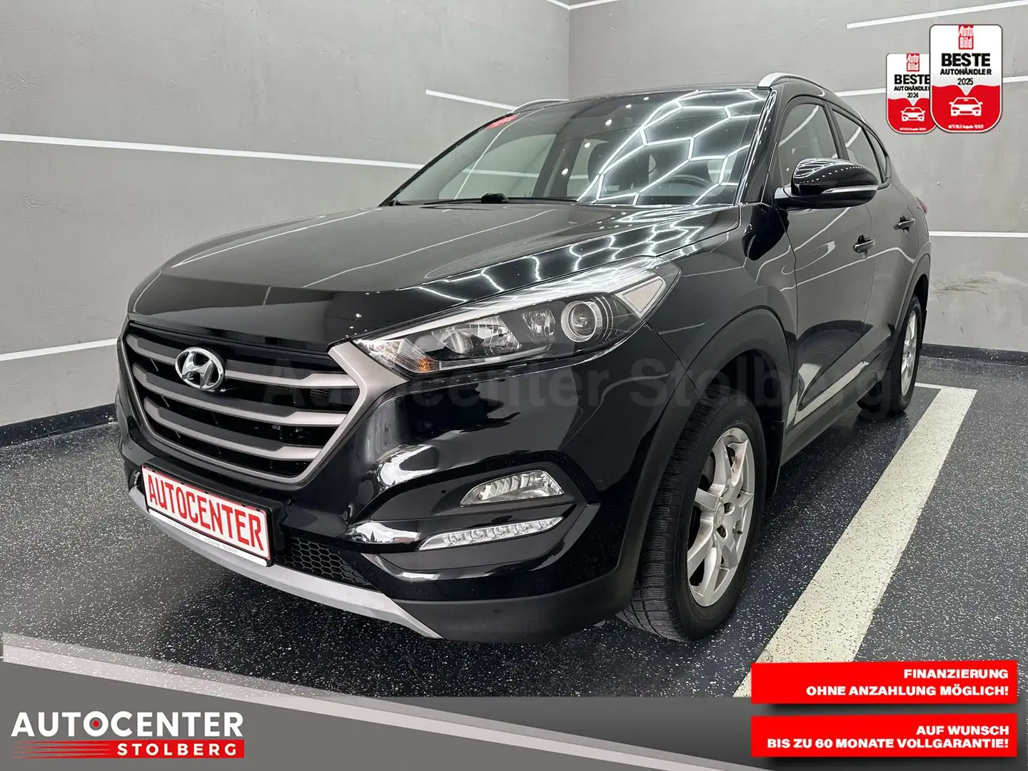 Hyundai TUCSON Trend 2WD "MULTI-NAVI-SITZH-CAM" Black - 1