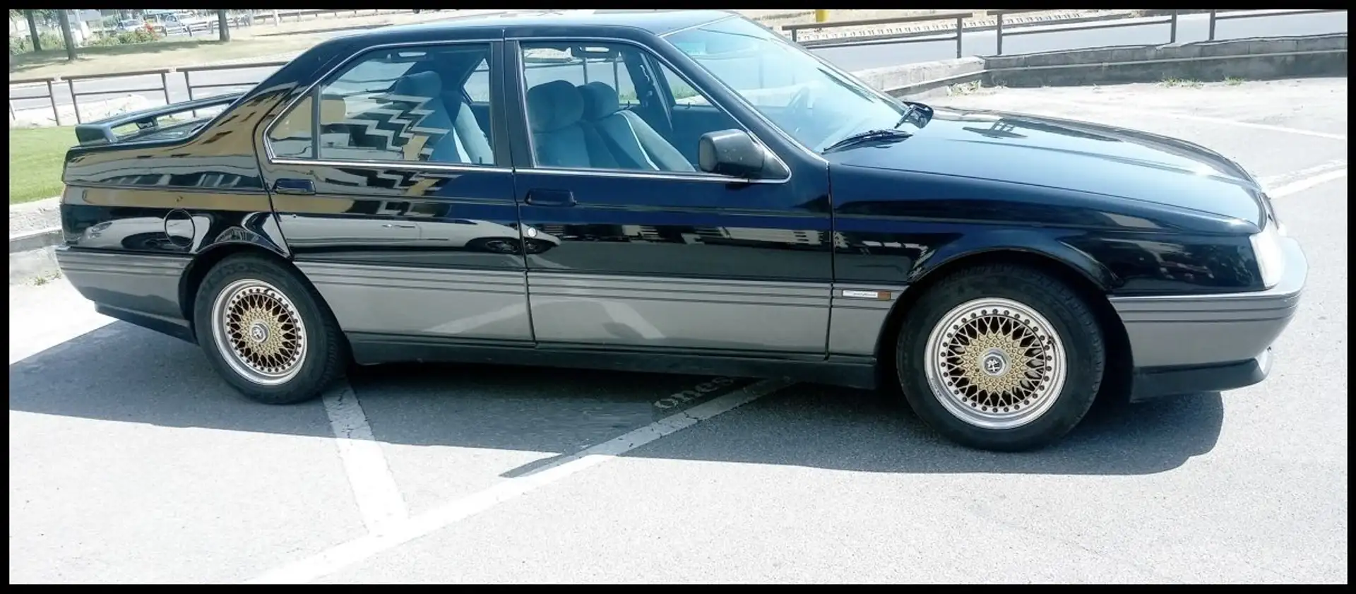 Alfa Romeo 164 164 2.0t c/abs Zwart - 1