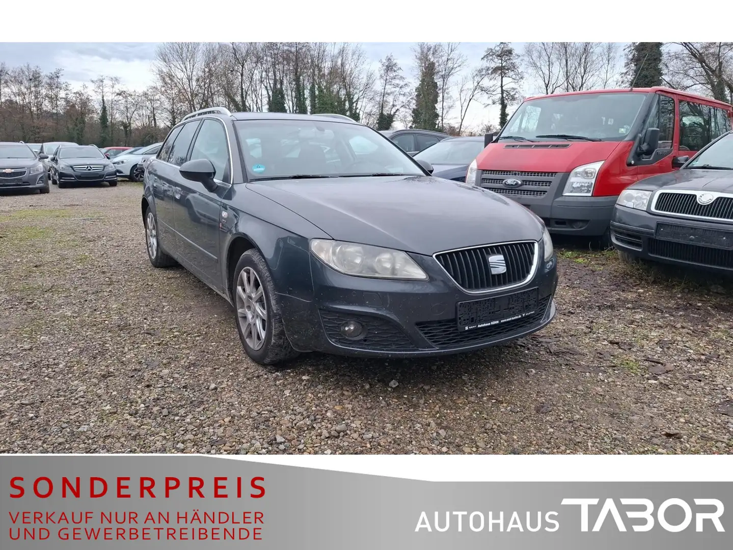 SEAT Exeo ST 2.0 TDI Style LM Klima PDC SHZ TÜV 11.27 Grau - 2