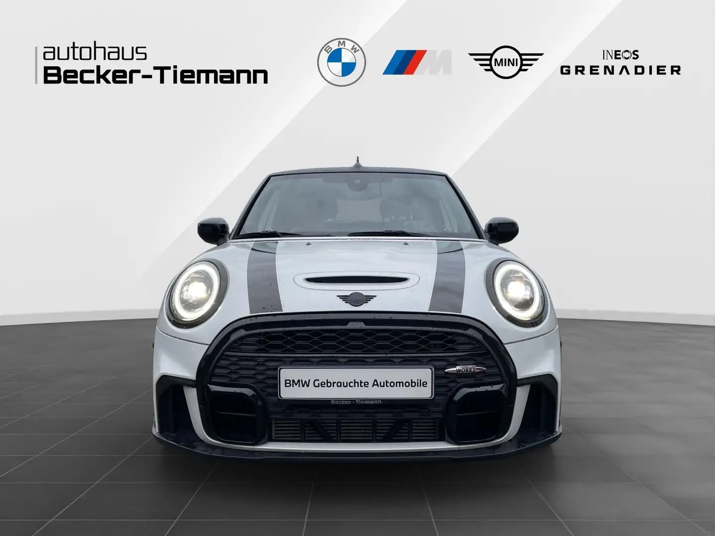 MINI Cooper S Cabrio Cooper S Cabrio JCW Trim*NAVI*HUD*H+K Weiß - 2