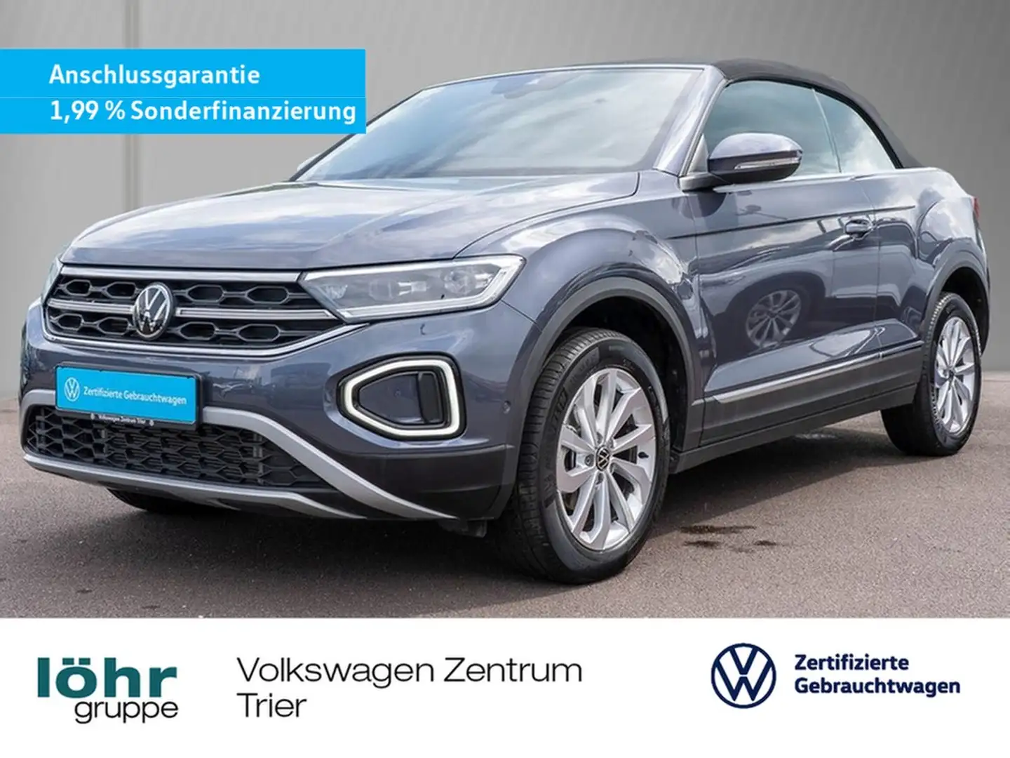 Volkswagen T-Roc Cabriolet 1.5 TSI Style IQ-Light, WWV Grau - 1