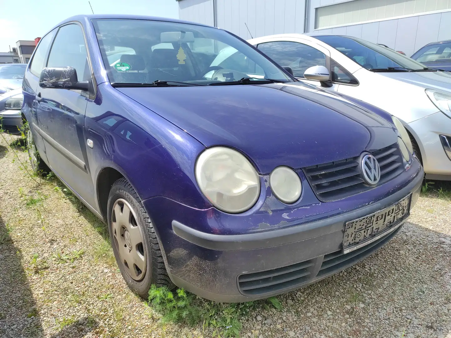 Volkswagen Polo 1.2 FAHRBEREIT OHNE FAHRZEUG SCHEIN 40-KW Blue - 2