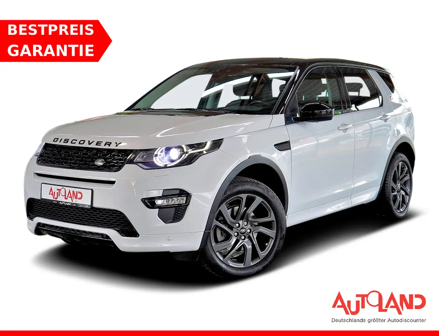 Land Rover Discovery Sport 2.0 Bi-Xenon Navi Kamera Leder Weiß - 1