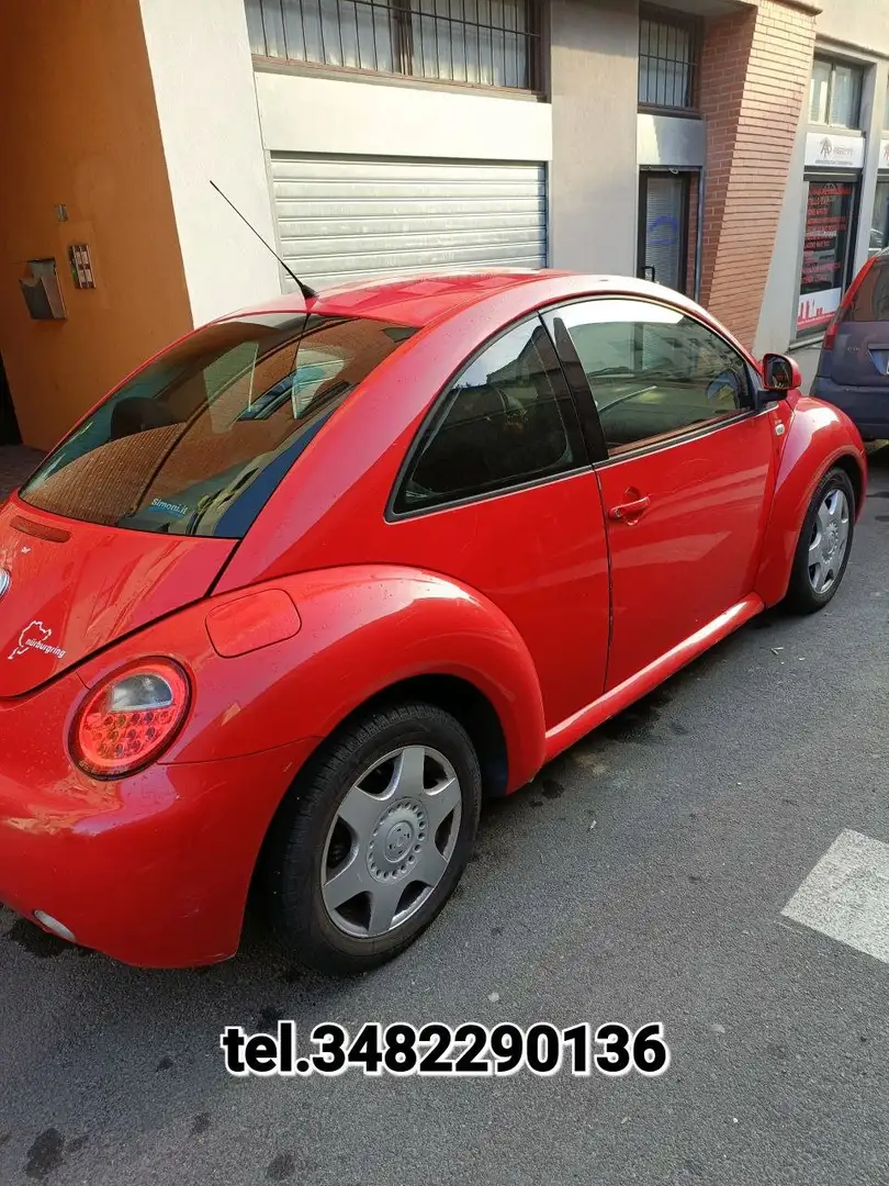 Volkswagen Beetle Maggiolone Rood - 1