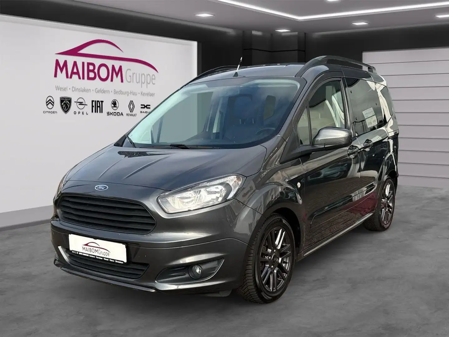 Ford Tourneo Courier 1.0 EcoBoost KAT Grau - 1