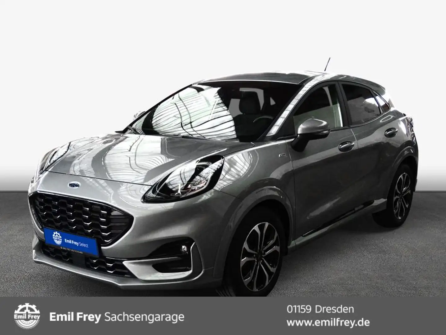 Ford Puma 1.0 EcoBoost Hybrid Aut. ST-LINE DESIGN Silber - 1