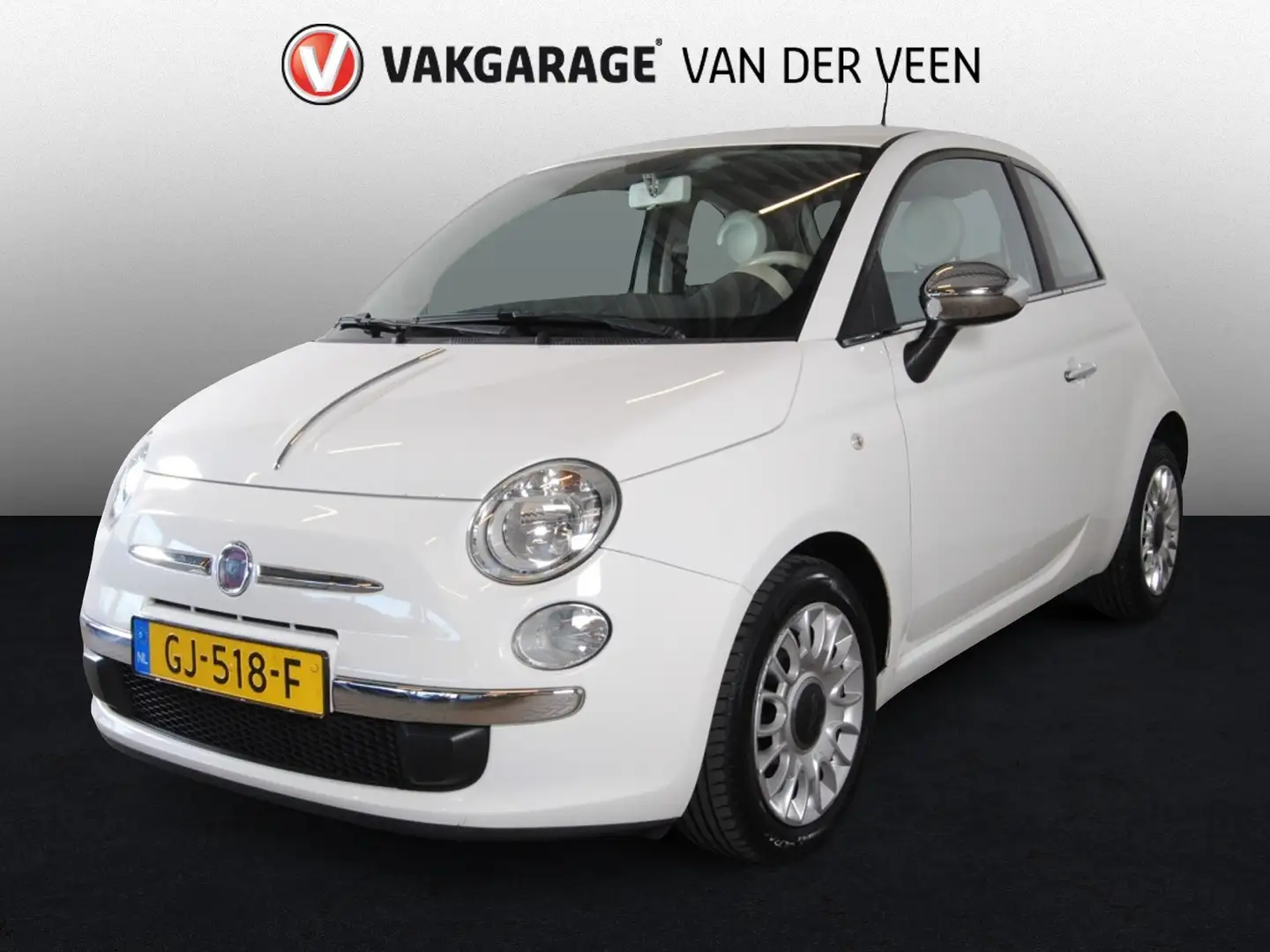 Fiat 500 || 6 maanden garantie! 0.9 TwinAir T Easy || Airco Wit - 1