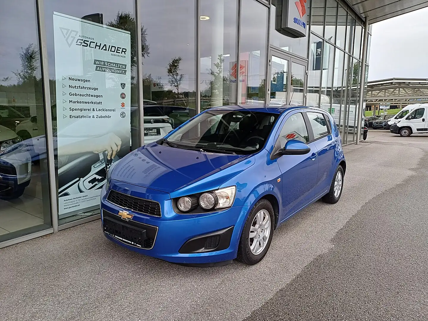 Chevrolet Aveo Blau - 1