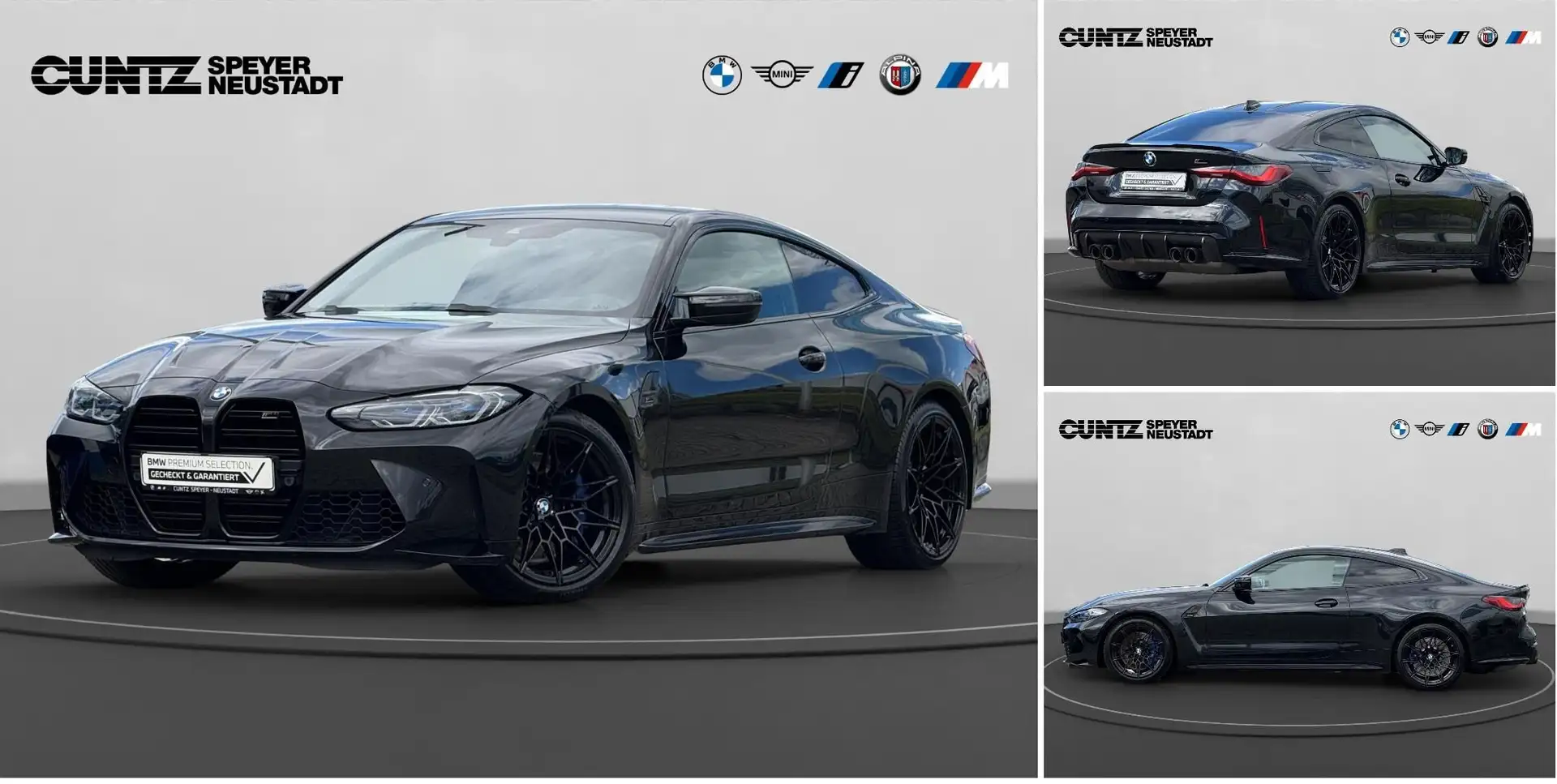 BMW M4 Competition Coupé Harman/Kardon Drive+Parkassist L Schwarz - 1