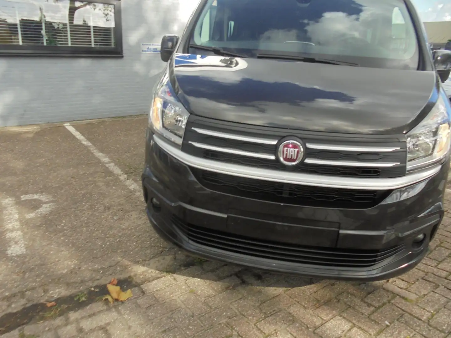 Fiat Talento 1.6 MJ L1H1 SX dub cab belgie export Zwart - 2