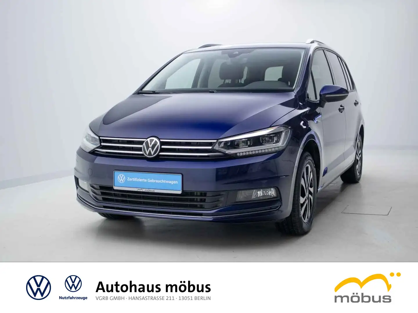 Volkswagen Touran 2.0 TDI Active*DSG*PDC*SHZ*APP*KLIMA* Blau - 2