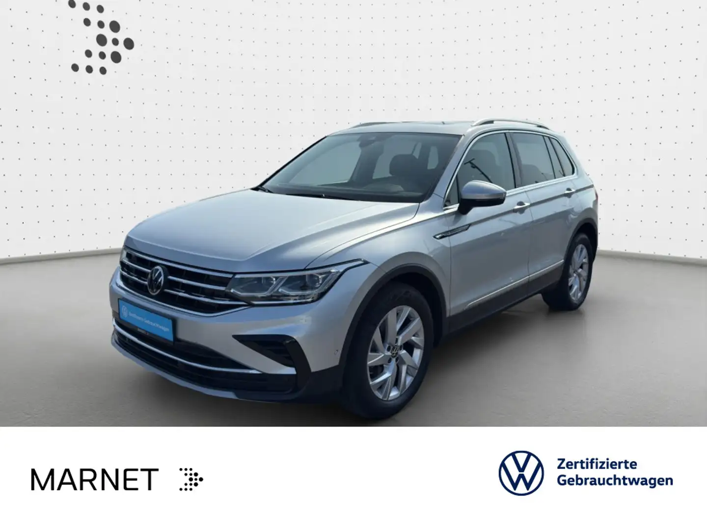 Volkswagen Tiguan 2.0 TDI DSG  Elegance* Navi* Pano* StHzg* Silber - 1