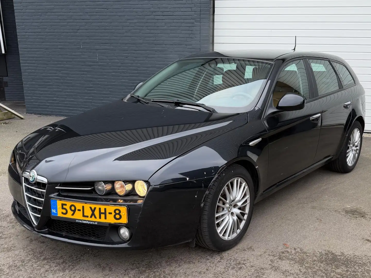Alfa Romeo 159 Sportwagon 1.7 T Progression LEDER/CRUISE/CLIMA/LM Schwarz - 2