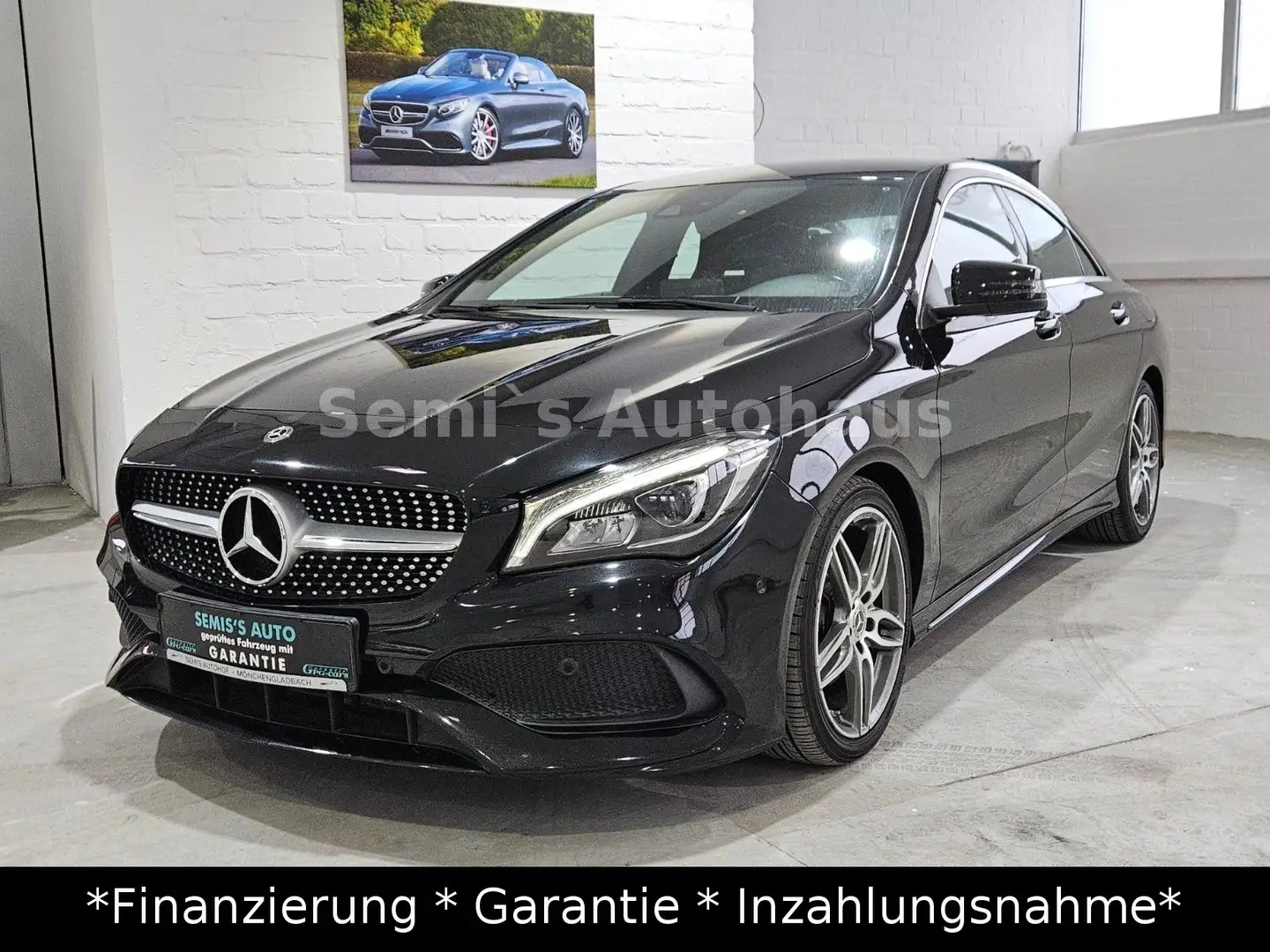 Mercedes-Benz CLA 180 AMG-Paket*Automatik*LED*Navi Zwart - 1