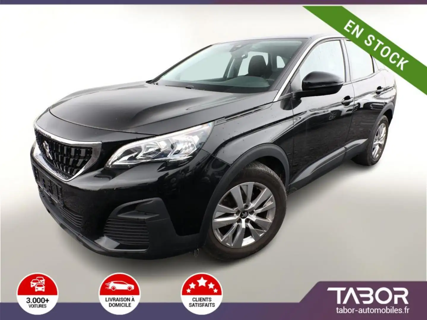 Peugeot 3008 1.2 PureTech 130 Access Klima Temp Noir - 1